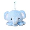 [Asng] Octopus Blue Maskottchen Plüsch Schlüsselanhänger, Einfach zu befestigen und zu entfernen, Weich und flauschig, Beruhigender Schlüsselanhänger für Pendeln, Schule oder Pendeln, Taschenanhänger,