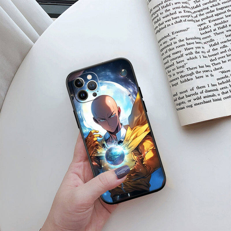 MH126 One Punch Man Phone Shell Case for Redmi Note 12 12S 12C 13 13C 13R 14 14S 14R 14C Pro Max Plus A3 A3X A4 A5 11A 13X