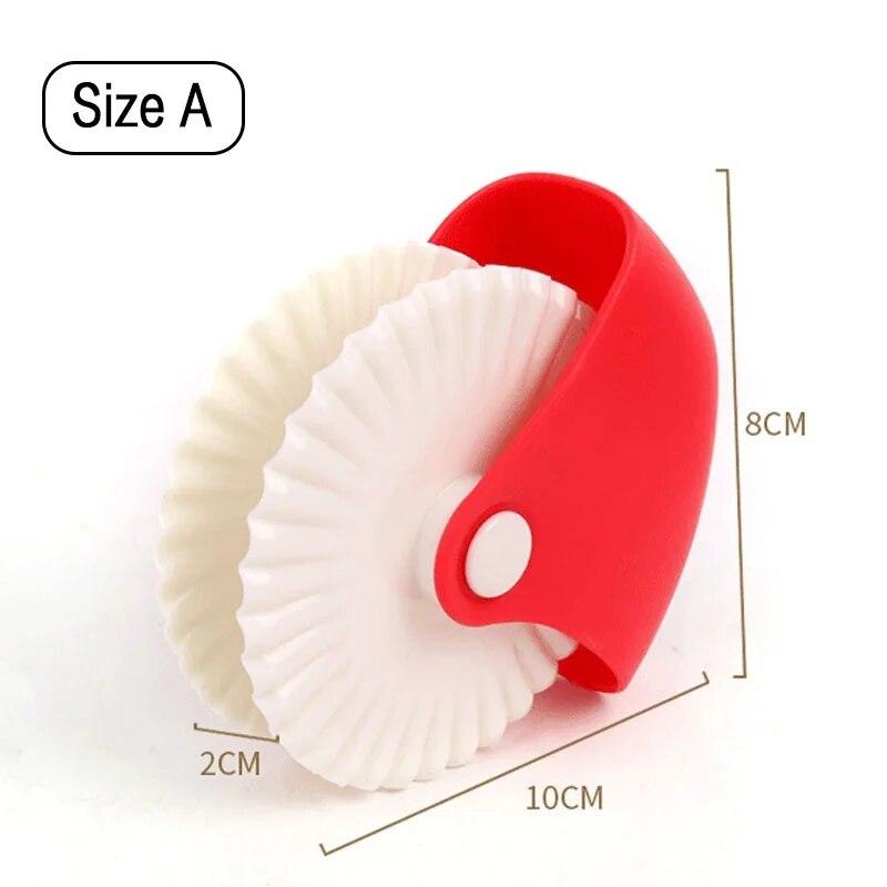 2TYPE Professional Pizza Lattice Cutter Pastry Wheel Roller Baking Rolling Tool Stonego Baking