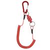Tool Lanyard Bungee Cords with Carabiner Clips Strong Magnetic Net Release for Fly Fishing with