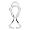 Nail Ring Safe Healthy Adjustable Fashionable Fingernail Jewelry Decorations for Parties