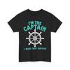 Boating T Shirt, Boat Owner Captain Of The Boat Boating Lovers Shirt