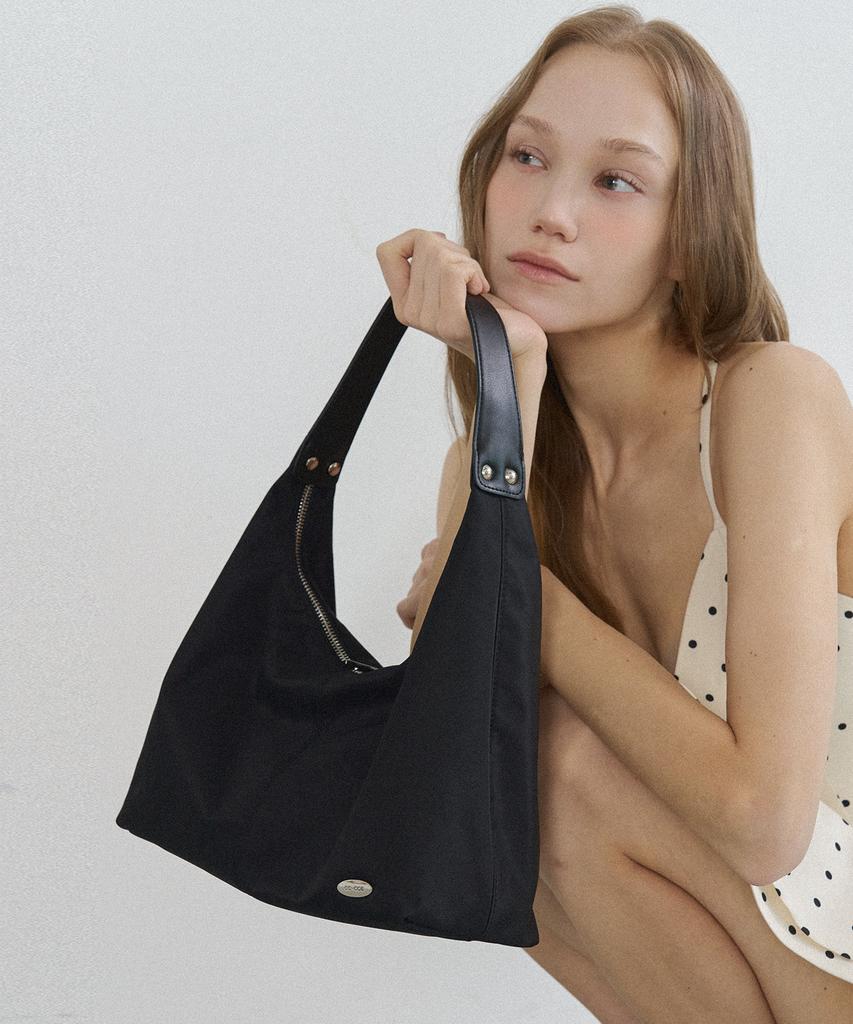 Gocce Week Shoulder Bag_Nylon Black Gm345K