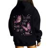 Graphic Hoodies For Women Cute Pullover Long Sleeve Preppy Sweatshirts Letter Printed Hooded Tops Fall Winter Clothes