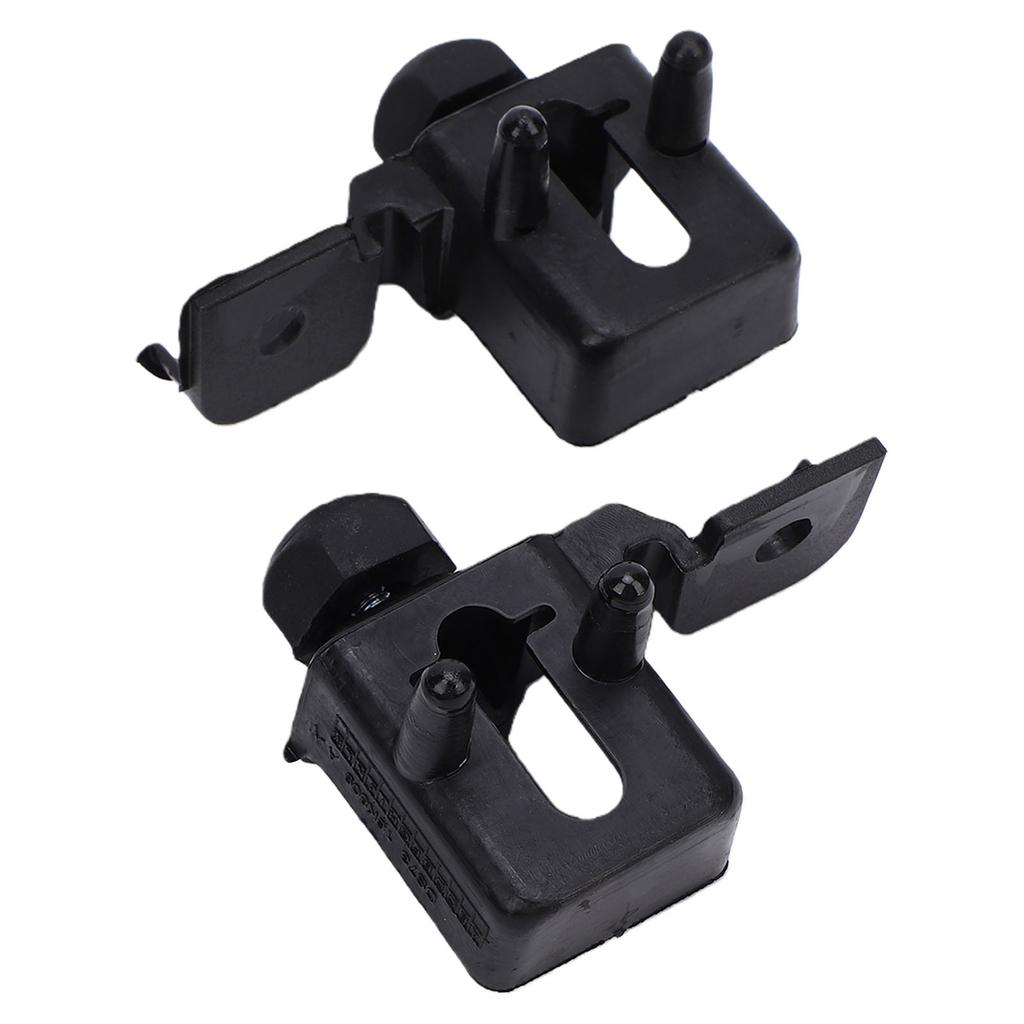 1 Pair Hood Bumper Stopper Mount Bracket Set Replacement for Ford Fusion MKZ 2013 2020 DS73 16K808 AA