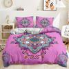 Mandala Duvet Cover Set Twin King For Girl Teen Bohemian Floral Bedding Set Microfiber Exotic Tribal Paisley Flowers Quilt Cover