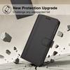 Leather Wallet Flip Case For OPPO Reno 15 15F 14 14F 13 13F 12 12F 11 11F 10 Pro Max 6 5 5F 4 4F Lite PU with 9 Card Slots Cash Slot and Wrist Strap