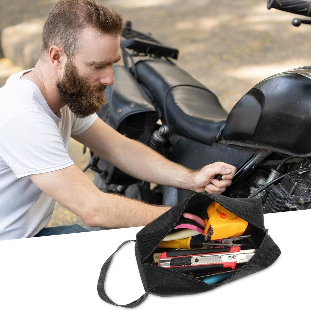 Hot Zipper Pouch Canvas Tool Bag Multi-Purpose Small Zippered Tote Bags Screwdriver Tool Bag for Tool Storage