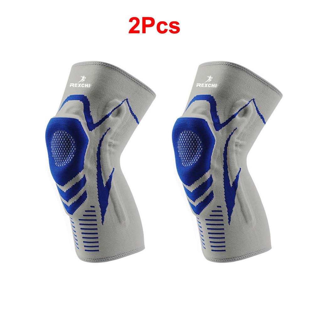 Sports Knee Brace With Patella Gel Pads Side Stabilizers For Meniscus Tear Arthritis Joint Pain Relief Support