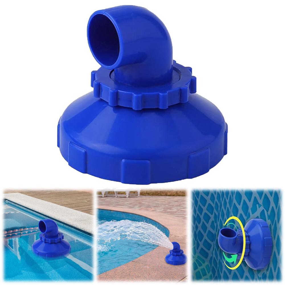 Pool Jet Nozzles 360 Degree Rotatable Pool Inlet Nozzle Pool Jet Nozzle Replacement for Intex Outlet Pool Nozzles