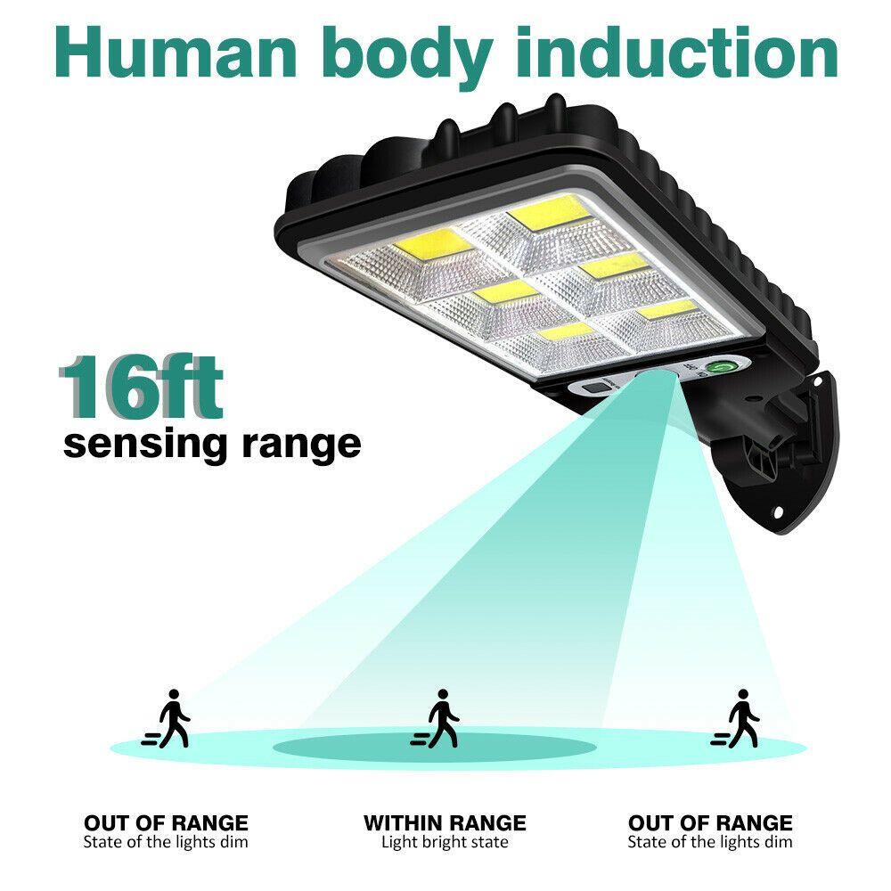 Solar Lamps Garden Outdoor Motion Sensor Wall Light 600W LED Solar Lamp