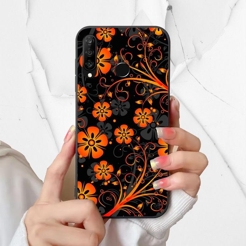 Phone Cover For Huawei P30 Lite Silicone Case MAR-LX1A Fashion Painted Shockproof Soft Fundas For Huawei Nova 4e Coque P30Lite