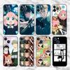 Anime SPY×FAMILY Case For Apple iPhone 14 Pro Max 13 11 12 Mini SE 7 8 Plus X XS 6 6S Silicone Phone Cover Soft TPU Funda Coque