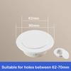 Plastic Wall Decorative Cover Split Type Wall Hole Duct Cover  Cable Passage