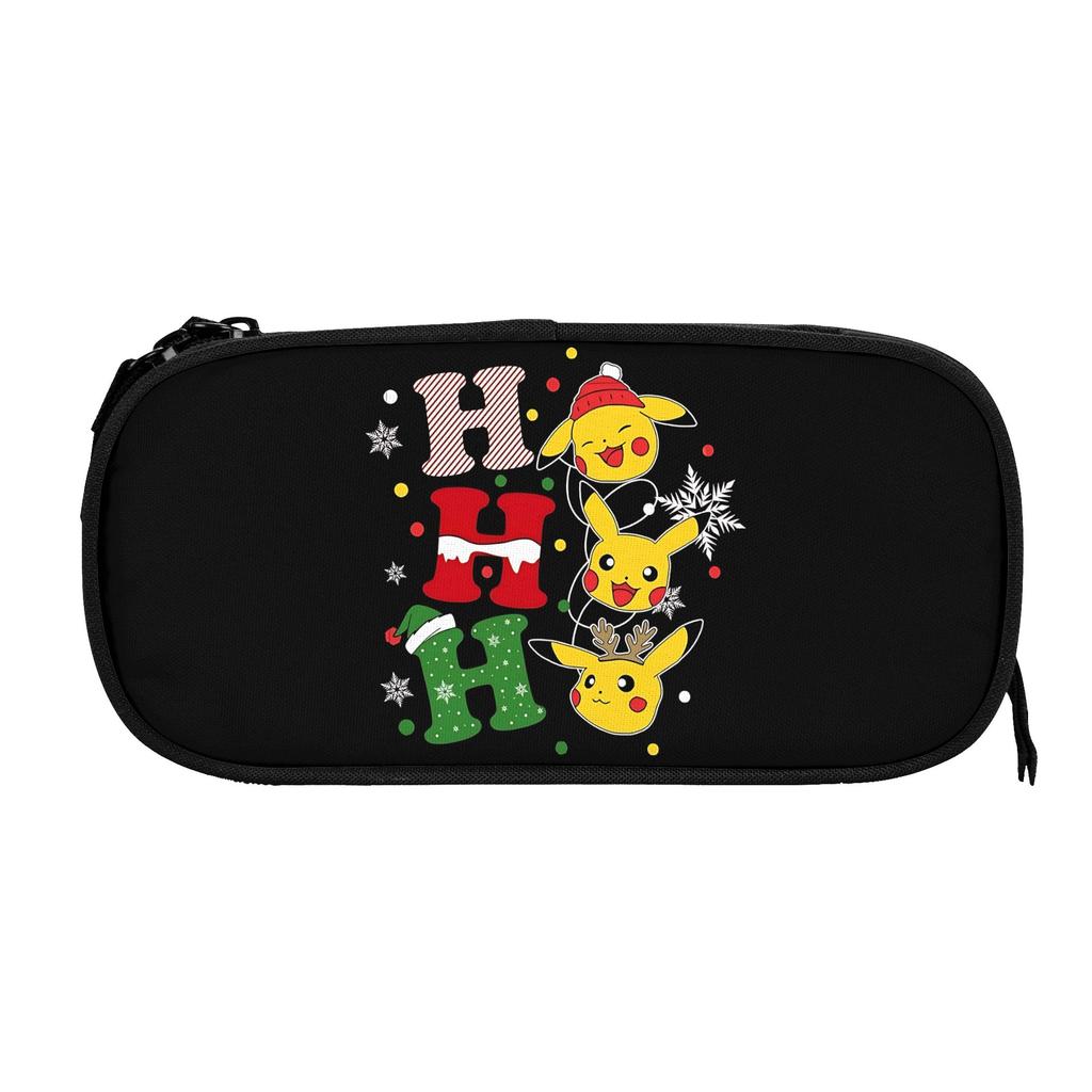 Custom Cartoon Pokemon Theme Large Capacity Bags for Child  School Pencil Bag for Boys Gilrs Kids