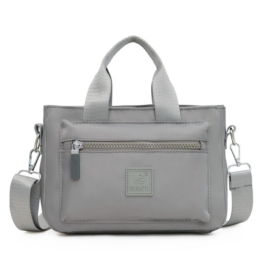 Small Nylon Crossbody Bag With Multiple Compartments For Casual Daily Use