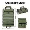 Multi-Purpose Roll Up Tool Bag Waterproof Oxford Fabric