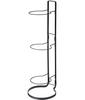 Yamazaki Jitsugyo 7290 Support de ballon Noir xx H65cm Cadre Rangement de ballon Entrée Rangement Gain de place Environ. W20,5 D25,5