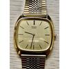 Used SEIKO Quartz Watch Gold Color