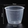 Useful 10 Pcs Food Grade Plastic Rice Measuring Cup Rice Cooker Measurement Tools for Dry and Liquid Ingredients (160ml)