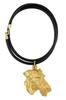 Airedale Terrier, Bingley Terrier - Necklace with a Dog In a Gift Box, Gold-plated Pendant for a Dog Lover, Striking Jewelry by