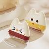 1Pc Cute Cartoon Dual-Use Washable Lint Roller, 2-In-1 Lint Remover, Mini Portable Lint Roller, Pet Hair Removal Tool