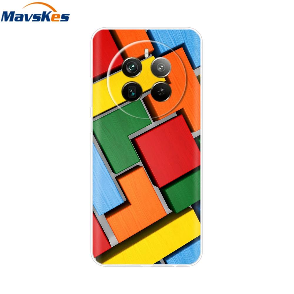 For Realme 12 Pro+ Case Love Heart Soft Silicone Cover for Oppo Realme 12 Plus 5G Fundas for Realme 12 Pro Plus realme12 Bumper