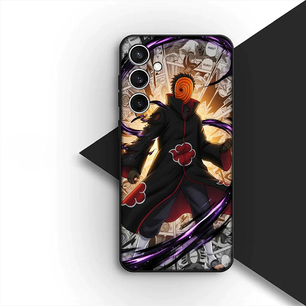Phone Cover for Motorola Moto G86 G57 E14 E15 G14 G34 G35 G84 G24 A54 G15 Power E22 Case Narutos Obito Uchiha Sasuke Tobi Itachi