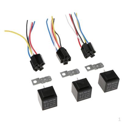 Lot 3Pcs Waterproof Car Truck Auto Relays 12V 40A 5Pin SPDT Control Device 5