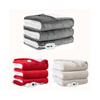 Couverture Chauffante Électrique avec 3 Niveaux de Chauffage et Arrêt Automatique de 4 Heures, Couverture Chauffante Jumeau Super Confortable et Lavable en Machine avec Chauffage Rapide pour
