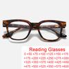 Vintage Men Square Reading Eyeglasses Fashion Brand Designer Blue Light Blocking Glasses Women Rice Nail Small Frame Glasses +2