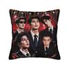 Pursuit of Jade Zhu Yu Square Pillow Case TV Drama Cushion Cover Funny Zipper Decorative Pillowcase for Sofa 40x40cm