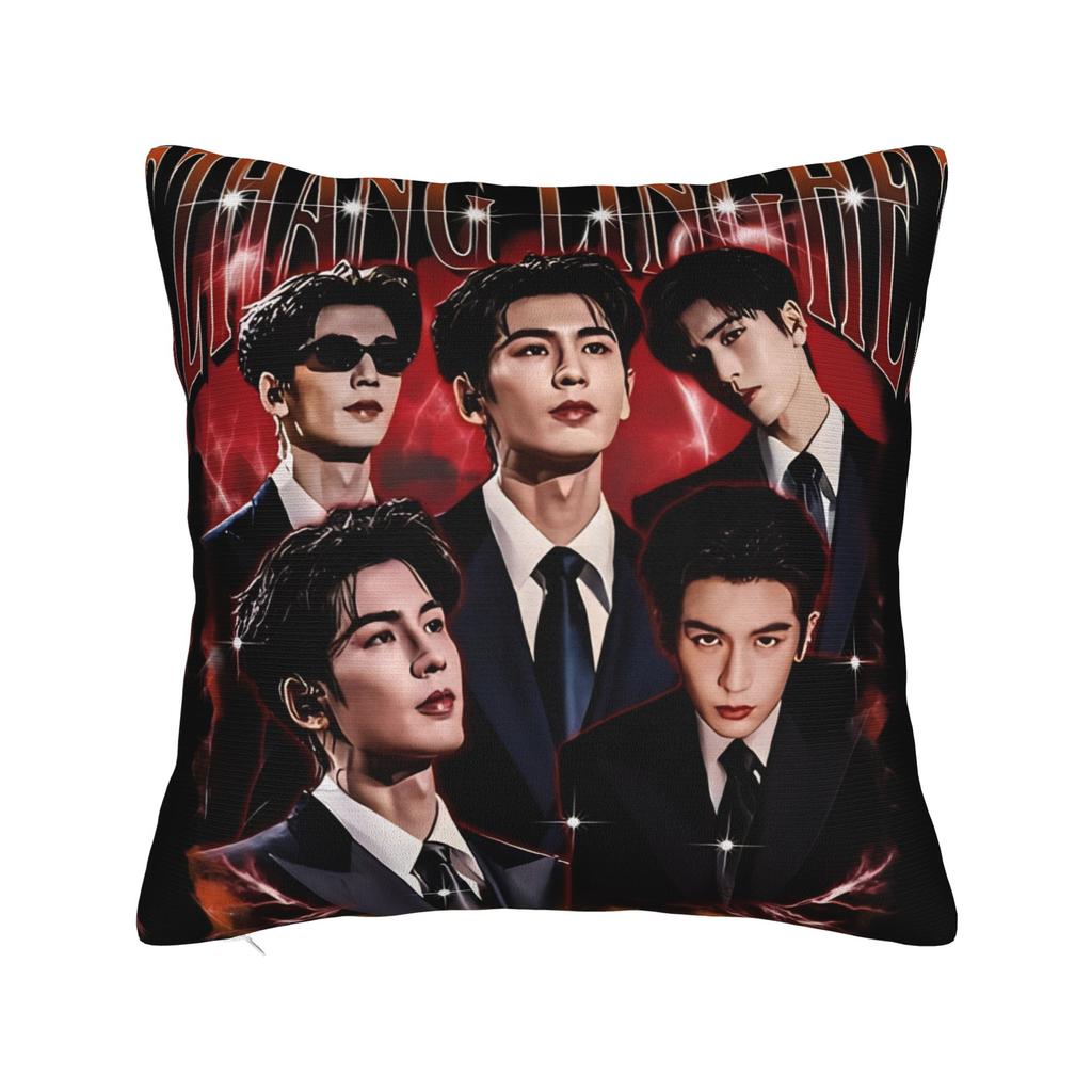 Pursuit of Jade Zhu Yu Square Pillow Case TV Drama Cushion Cover Funny Zipper Decorative Pillowcase for Sofa 40x40cm