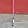 Adjustable Iron Silver Shooting Target Stand Base