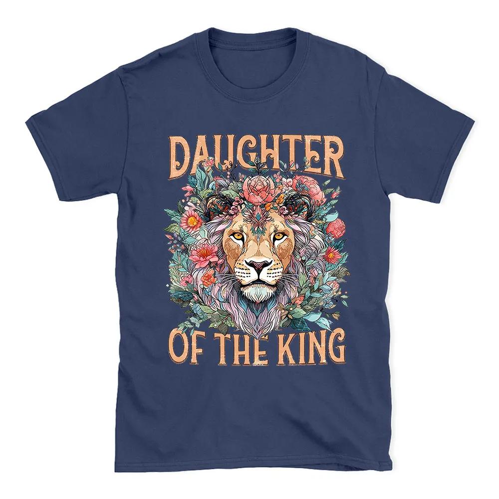 Summer 2026 Daughter of The King Christian Unisexs Tshirt High Quality Stylish Round Neck Print Unisexs and Womens Tshirt