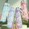 1PC Camp Cryptid Monster Retro Print 750ml Portable Sports Water Bottle Leakproof Travel Gym Drink Cup