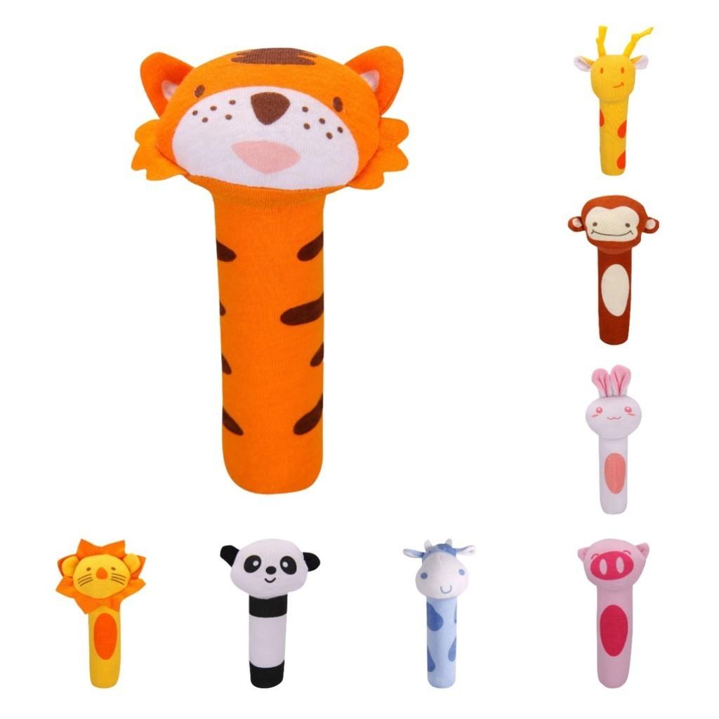 Baby Hand Grip Training Stick Panda Tiger Rabbit Monkey Cow Pig Giraffe Lion