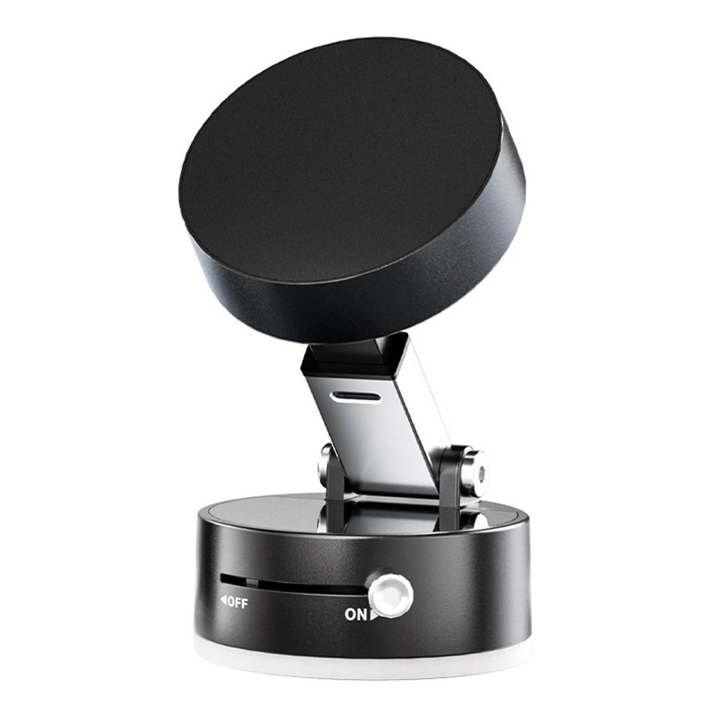 Regulowany o 360° Magnetyczny Uchwyt Samochodowy na Telefon z Przyssawką do Magsafe Składana Podstawka na Telefon na Lusterko Samochodowe, Siłownię