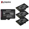 Kingston Card de memorie micro SD TF 128GB 64GB 256GB 512GB microSDXC Până la 150MB/s A1 Clasa 10 UHS-I U1 V10 A2 Pentru Telefon drone cameră GoPro