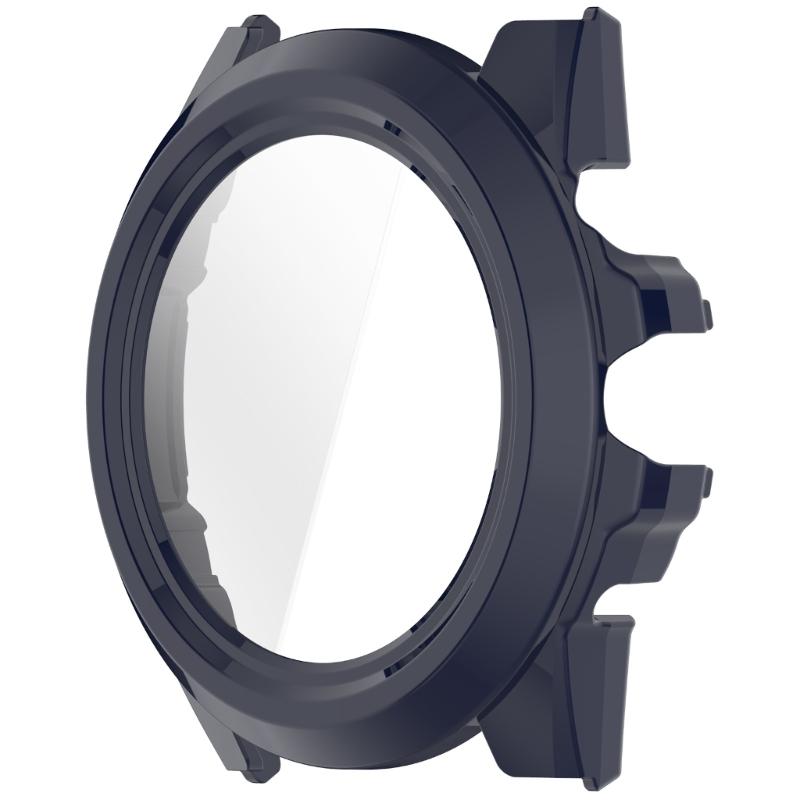 Reinforced Protective Cover Case For Smartwatch With Tempered Glass Integrated Screen Guard Shockproof Easy Installation