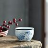 Jialang Ceramic Blue and White Tea Cup