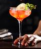 4PCS 190ML Cocktail Glass Martini Glass Crystal Set of 4