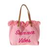 Handbag Simple Beach Bag Travel Bag Tassel Tote Bag Large Capacity One Shoulder Bag Tide