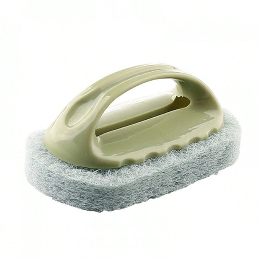 Bathtub Brush With Handle Kitchen Stain Removal Brush Wash Pot Dishwash Magic Sponge Wipe Cleaning Brush Multifunctional Cleaning Brush