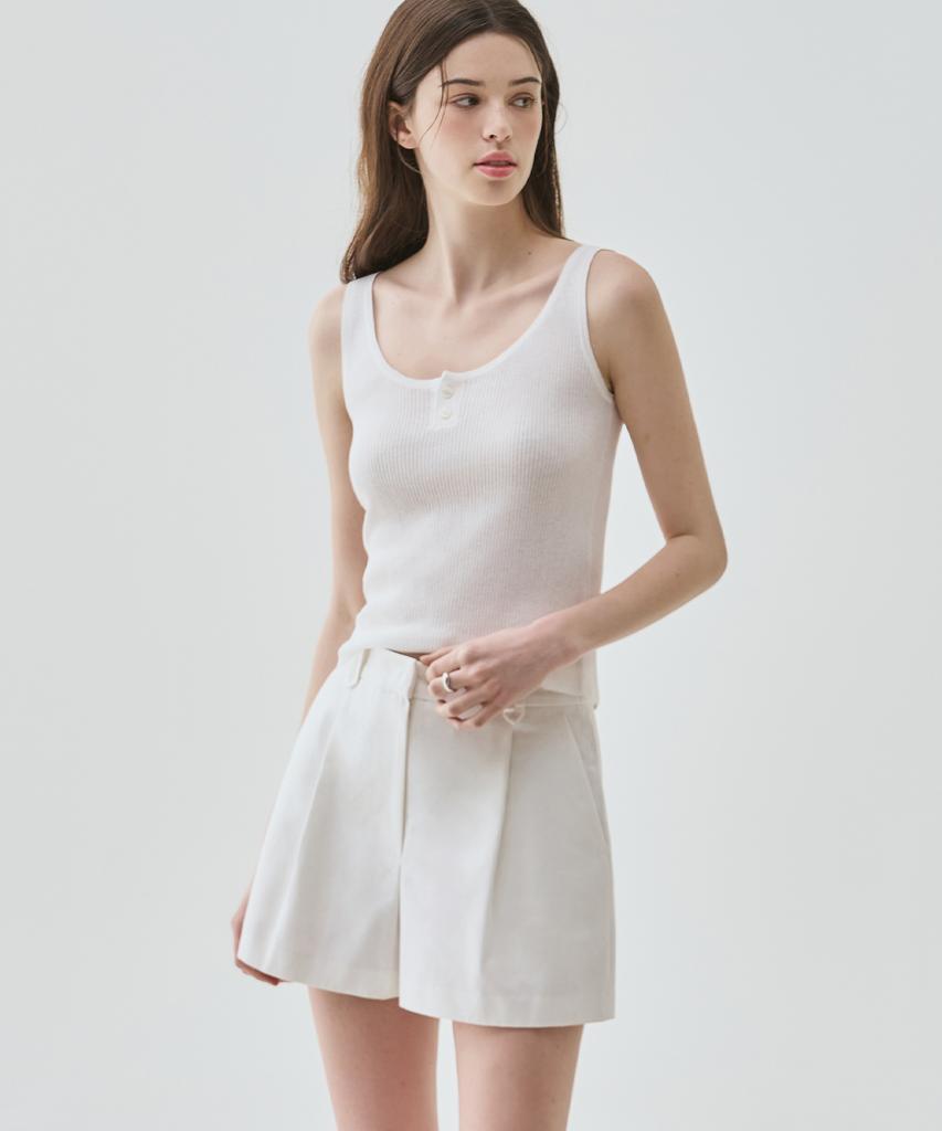 Deuloupisumeon Breeze Knit Cardigan + Sleeveless Set [4 Colors]