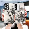 Chinese Style Ink Painting Art Soft Phone Case For Samsung A17 A27 A07 A37 A57 A16 A56 A15 A55 A14 A54 A13 A53 A26 A36 A25 A35 A