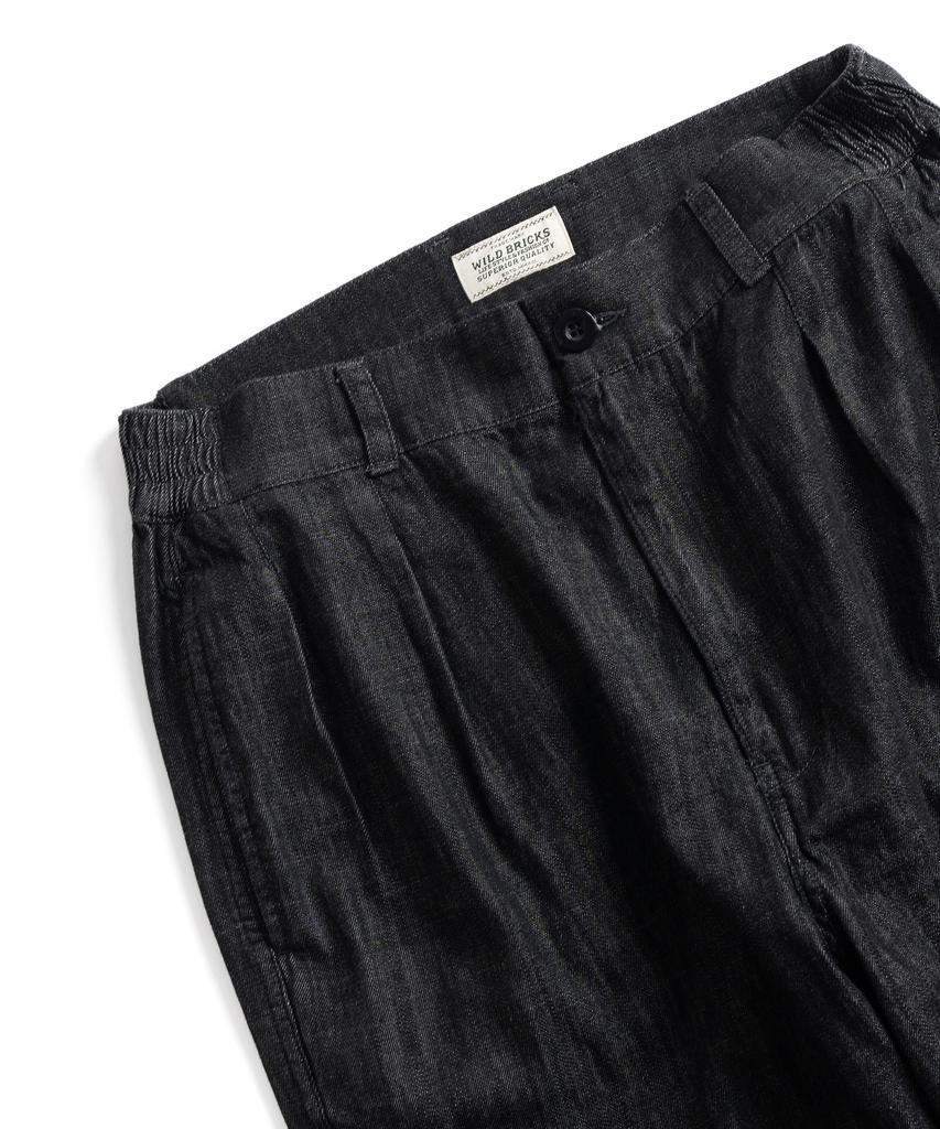 Waildeubeuligseu W23 Denim Chino Pants (Black)