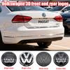For VW Passat B8 2016 2017 2018 Logo Car Badge Hood Front Grille Rear Trunk Emblem Decoration Accessories Replacement Parts