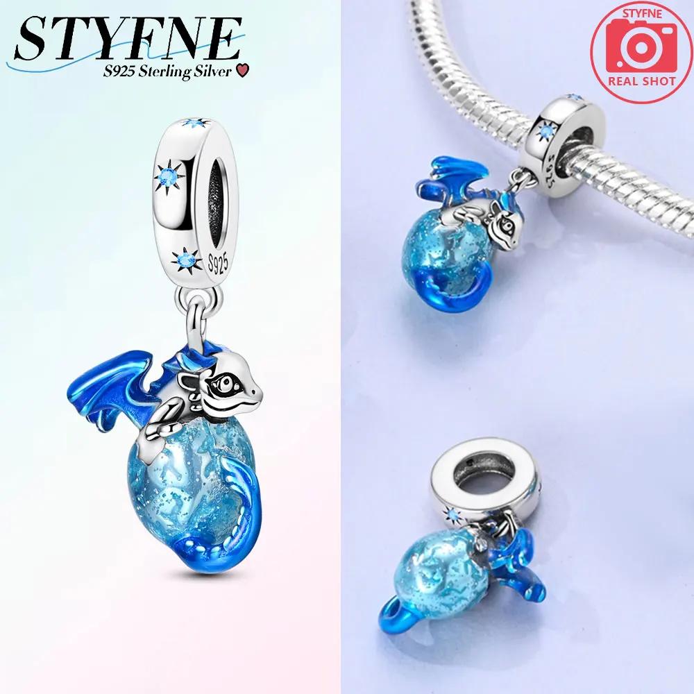 Charm Bead Components Plata Originales Dragon Series Bead Components Designed For Charm Bead Components Copper Metal Bracelet High Quality Fine