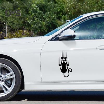 Príslušenstvo do auta Vtipná vodotesná nálepka na auto Cat Samolepiaca nálepka na okno karosérie nákladného auta